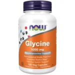L-Glycine 1000 мг 100 Капсули Now Foods