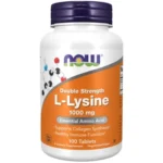 Л-Лизин (L-Lysine) 1000 мг 100 Таблетки Now Foods