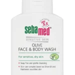 Sebamed измиваща течност за лице и тяло с маслина 200мл