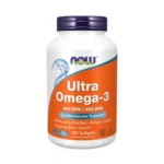 Ultra Omega 3 Fish Oil 180 Дражета Now Foods