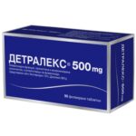Детралекс при разширени вени и хемороиди 500 мг х90 таблетки