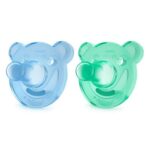 Avent Ортодонтични силиконови залъгалки 0-3 месеца х2 бр