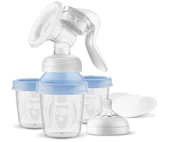 Ръчна помпа за кърма с чашки за мляко Philips Avent SCF430/13 - Image 1