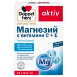 Допелхерц актив Магнезий с Витамини С + Е х 30 таб