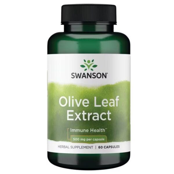 Swanson Екстракт от маслинови листа 60 капсули - Image 1