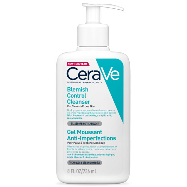CeraVe Blemish Control Почистващ гел за кожа, склонна към несъвършенства, 236 мл 3337875784054 - Image 1