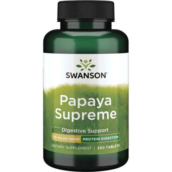 Swanson Папая 300 таблетки - Image 1