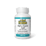 Алфа липоева киселина 600 mg + витамин В1 и В2, 60 V капсули Natural Factors