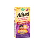 Alive Мултивитамини за деца, 30 желирани таблетки Nature’s Way