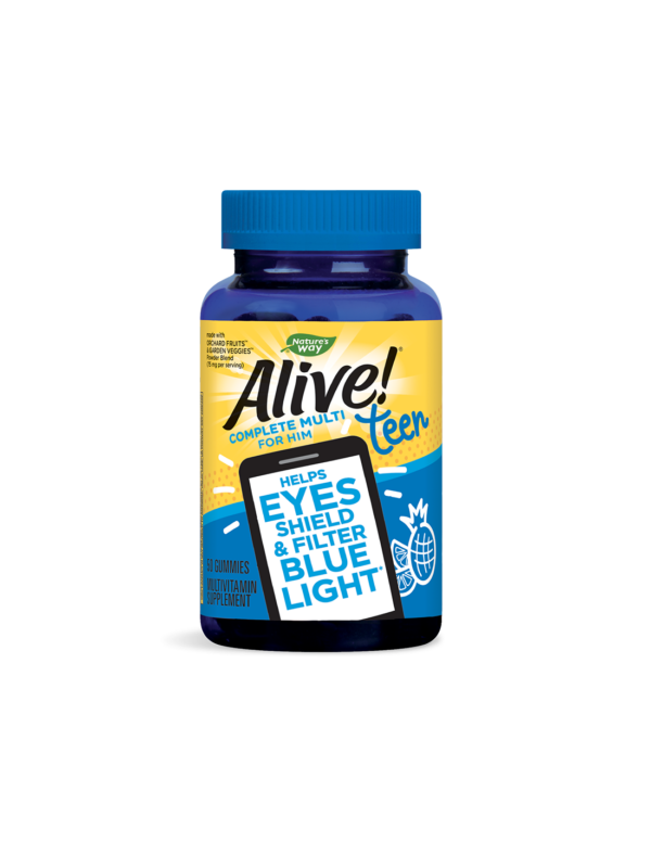 Alive! Мултивитамини за момчета x 50 желирани таблетки - Image 1