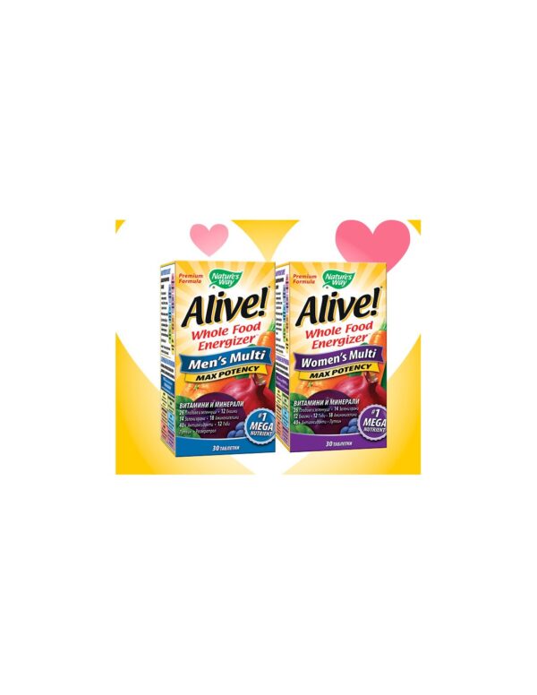 Промо пакет Alive! за Жени + Alive! за Мъже - Image 1