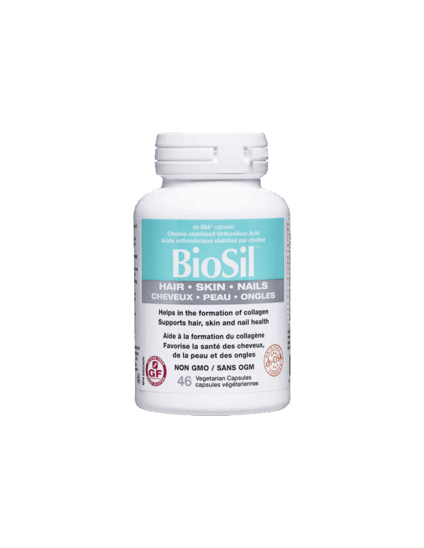 BioSil™ Hair, Skin & Nails/ Коса, кожа и нокти x 46 капсули Natural Factors - Image 1