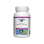 BlueRich® Super Strength Blueberry Concentrate / Синя боровинка супер концентрат, 500 mg, 90 капсули Natural Factors