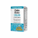 Calm Biotic® - Пробиотик срещу стрес и нервен стомах 3 млрд. активни пробиотици, 2 щама, 30 капсули Natural Factors