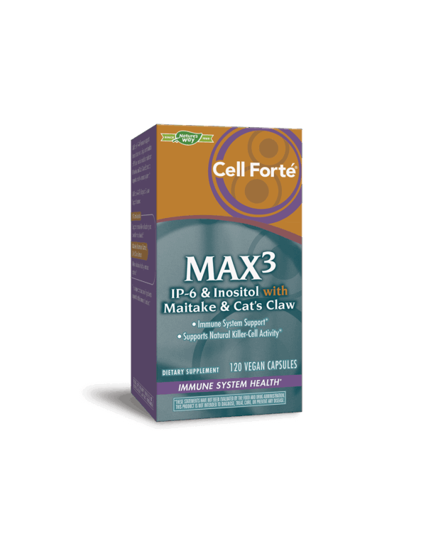 Natures Way Cell Forté MAX³ (IP-6, инозитол, майтаке и котешки нокът) - Image 1
