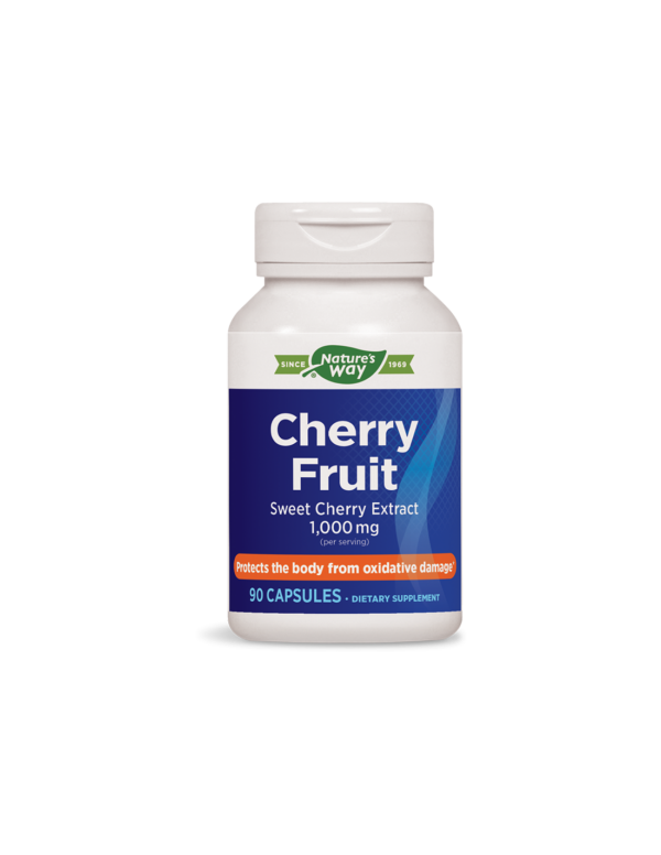 Natures Way Череша (плод) 500 mg x 90 капсули - Image 1