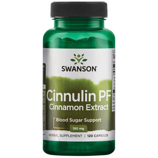 Swanson Cinnulin PF Екстракт от Канела 120 капсули - Image 1