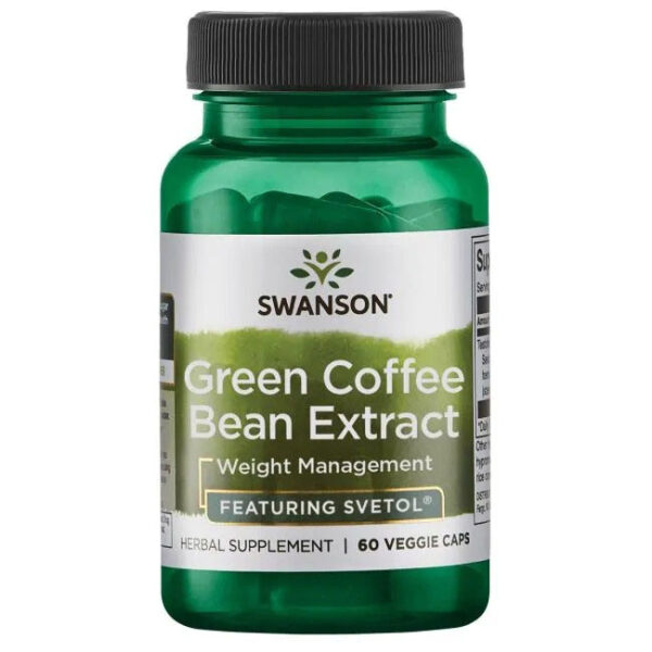 Swanson Екстракт от Зърна Зелено Кафе Svetol® 60 веге капсули - Image 1