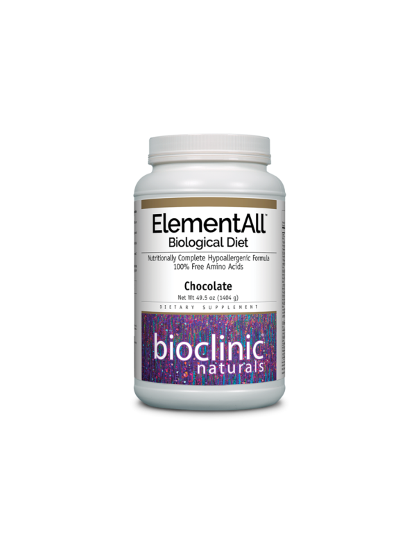 Елементна диета - ElementAll Biological Diet с вкус на шоколад, 1404 g прах Natural Factors - Image 1