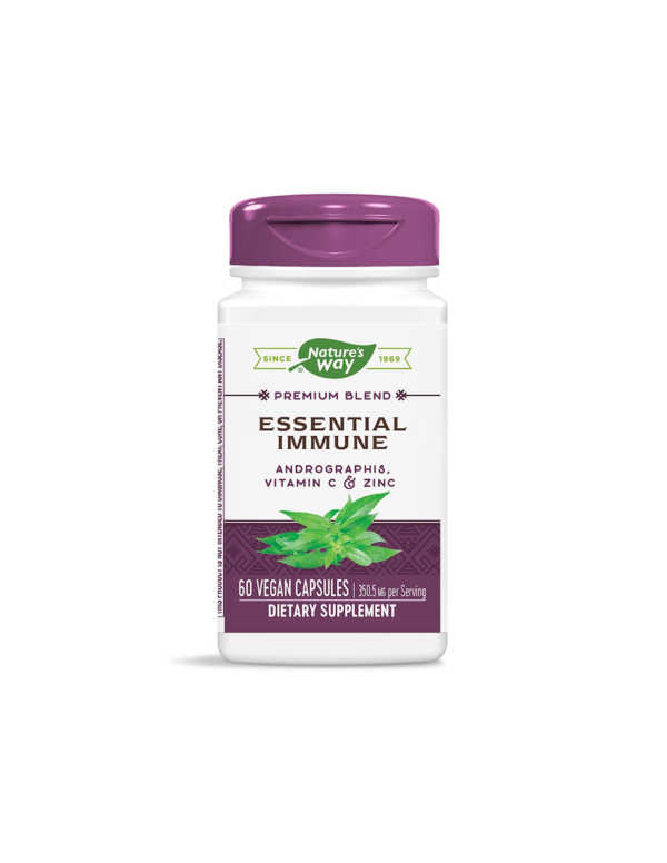 Natures Way Essential Immune -витамин С и цинк - Image 1