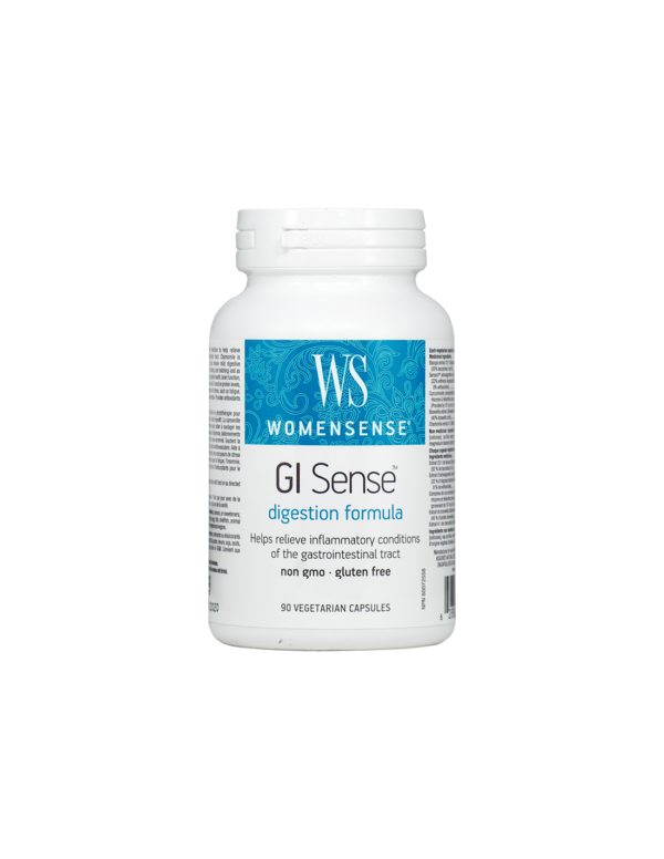 GI Sense™ WomenSense®/ Храносмилателна формула х 90 капсули Natural Factors - Image 1