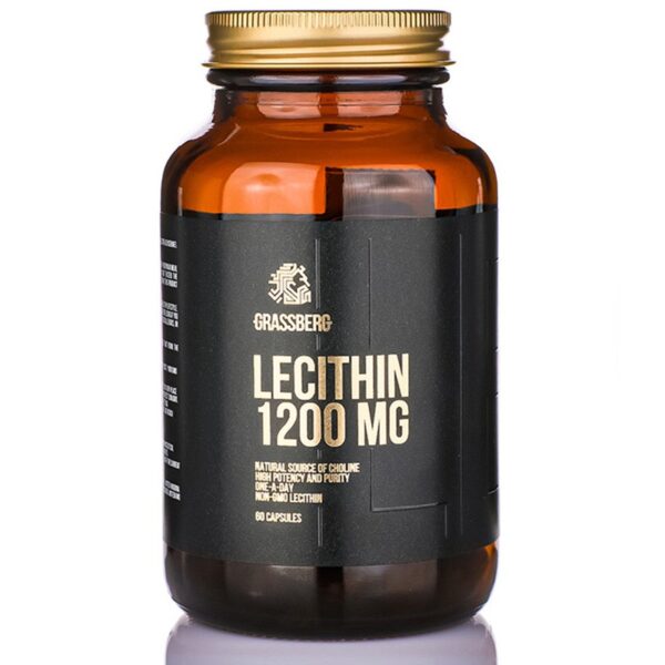 Grassberg Лецитин 1200mg 60 капсули - Image 1