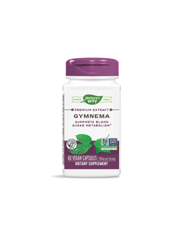 Natures Way Гимнема 500 mg x 60 капсули - Image 1