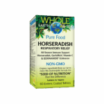 Horseradish Respiratory Relief Whole Earth & Sea®/ Хрян Комплекс х 60 таблетки Natural Factors