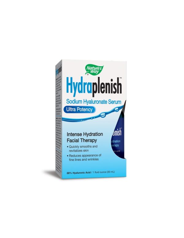 Natures Way Hydraplenish™ Sodium Hyaluronate Serum / Хидраплениш™ серум (88% хиалуронова киселина) x 30 ml - Image 1