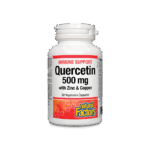 Immune Support Quercetin with Zinc & Copper / Кверцетин с цинк и мед, 60 капсули Natural Factors
