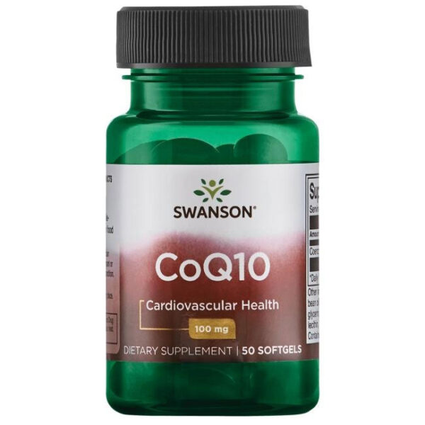 Swanson Коензим CoQ10  50 мг 100 капсули - Image 1