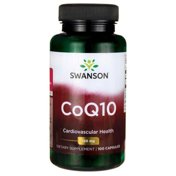 Swanson Коензим CoQ10 120 мг 100 капсули - Image 1