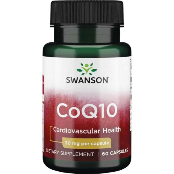 Swanson Коензим CoQ10 30 60 капсули - Image 1