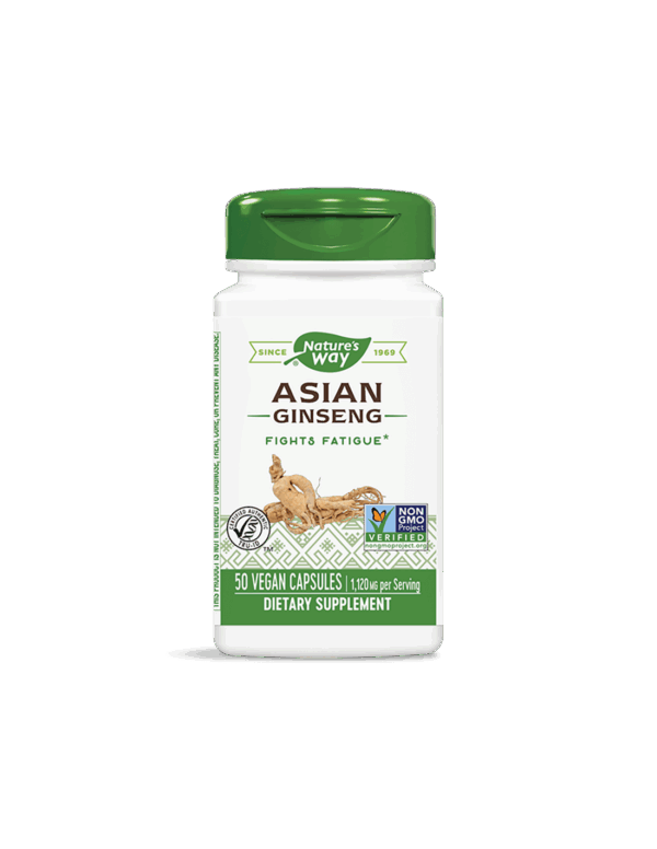 Natures Way Женшен азиатски 560 mg х 50 капсули - Image 1
