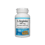Л-Аргинин - L-Arginine 500 mg, 90 капсули Natural Factors