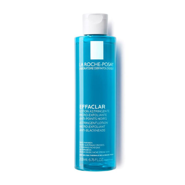 La Roche-Posay Effaclar Микроексфолиращ стягащ лосион за лице за мазна и чувствителна кожа, 200 мл - Image 1