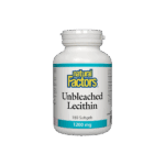 Lecithin Unbleached/ Лецитин (неизбелен) 1200 mg х 180 софтгел капсули Natural Factors