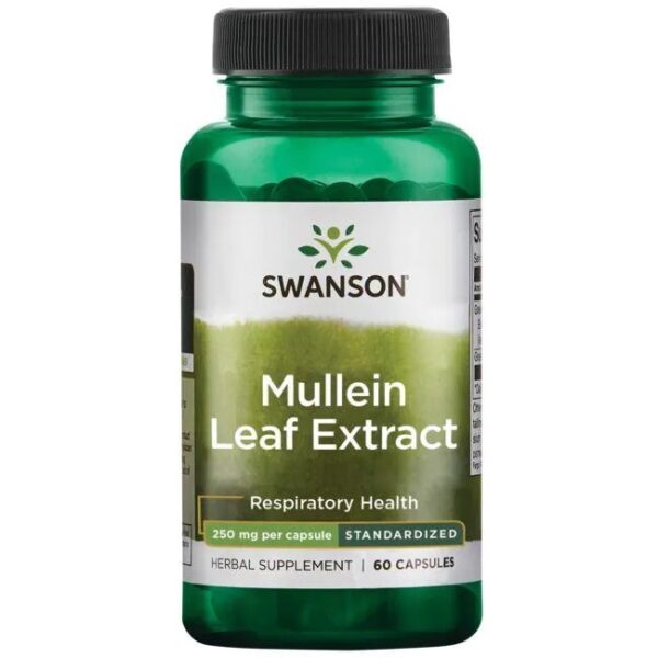 Swanson Листа от лопен - стандартизиран продукт 60 капсули - Image 1