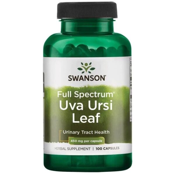 Swanson Листа от Ува Урси 100 капсули - Image 1