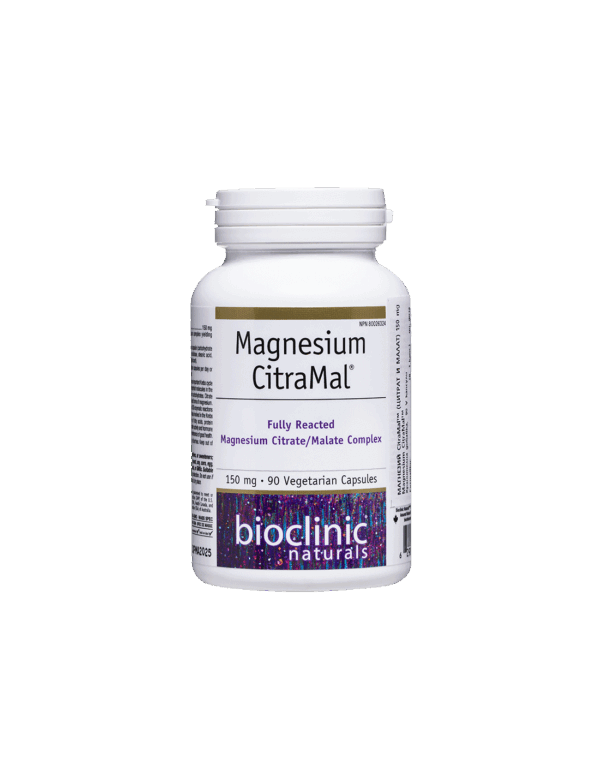 Magnesium CitraMal™/ Магнезий (цитрат и малат) 150 mg x 90 капсули Natural Factors - Image 1