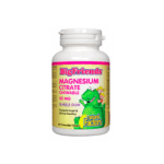Magnesium Citrate Big Friends - Магнезий (цитрат) за деца 50 mg, 60 дъвчащи таблетки с вкус на дъвка Natural Factors