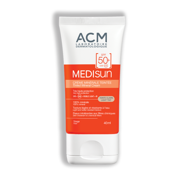 ACM MEDISUN минерален крем SPF 50+ с цвят - Image 1