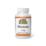 Мелатонин - Срещу безсъние, 1 mg х180 сублингвални таблетки Natural Factors