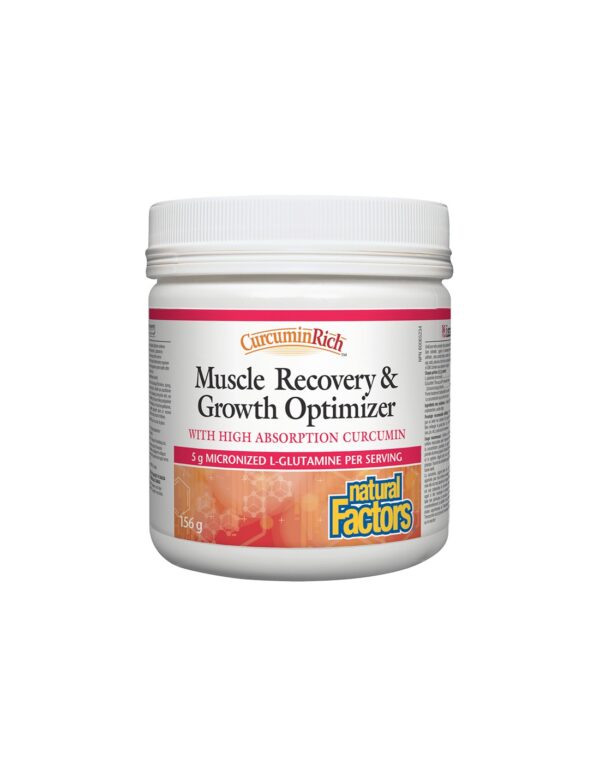 CurcuminRich™ Muscle Recovery & Growth Optimizer х 156 g пудра Natural Factors - Image 1