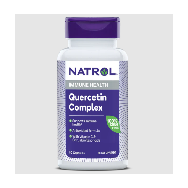 Natrol Кверцетин 500mg х 50 капсули - Image 1