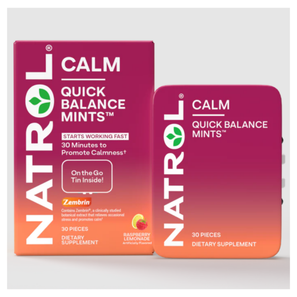 Natrol Формула За Успокоение - Quick Balance Mints Calm х 30 - Image 1