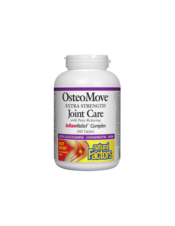 OsteoMove® Joint Care/ ОстеоМуув® Грижа за ставите x 240 таблетки Natural Factors - Image 1