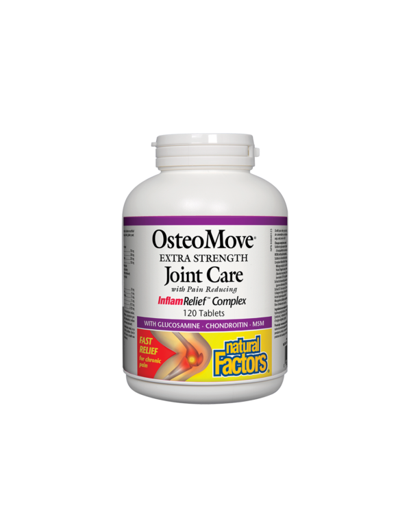 OsteoMove® Joint Care/ ОстеоМуув® Грижа за ставите х 120 таблетки Natural Factors - Image 1