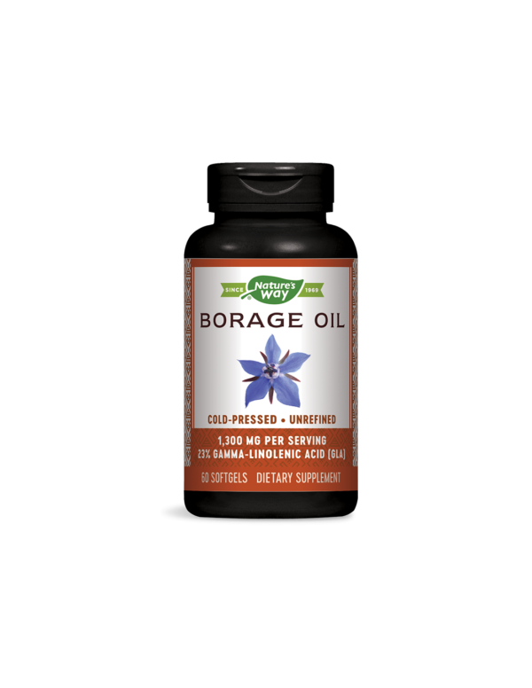 Natures Way Пореч масло 1300 mg х 60 капсули - Image 1