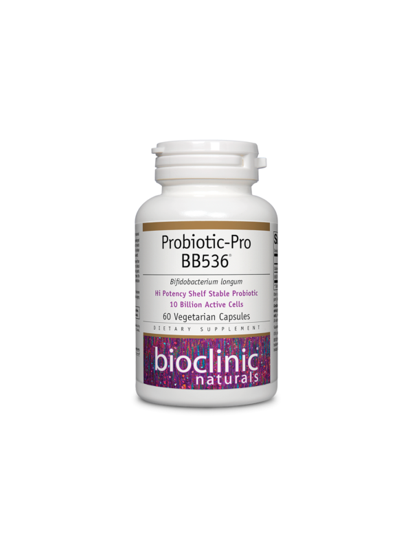 Probiotic-Pro BB536 - 10 млрд.активни пробиотици, 60 V капсули Natural Factors - Image 1